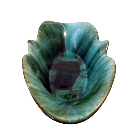 Vintage-BMP- Blue Mountain Pottery Canada Oval Candy/Nut Dish -1970s - Picture 7 of 10